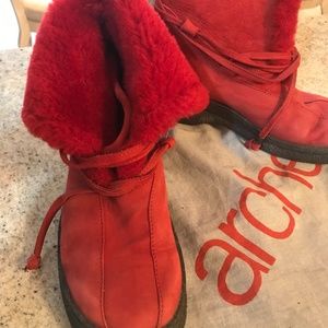 Arche  Suède/Fur Boots